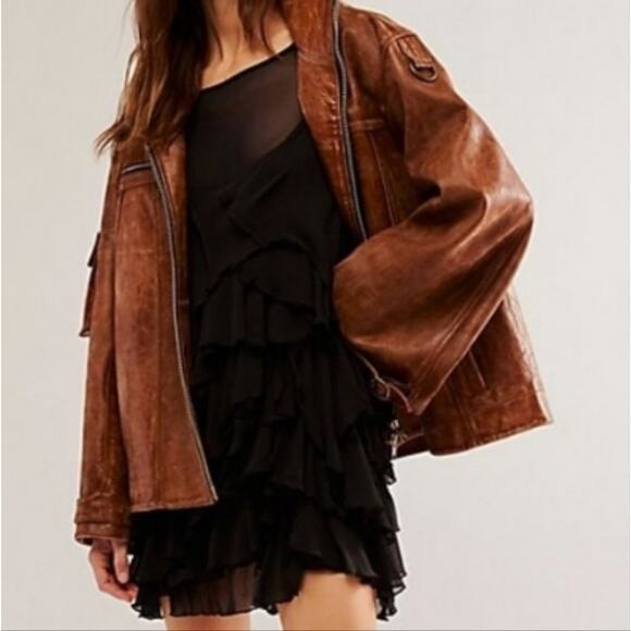 Free People Love Me, Love Me Not Mini Dress Black Small - Picture 2 of 8